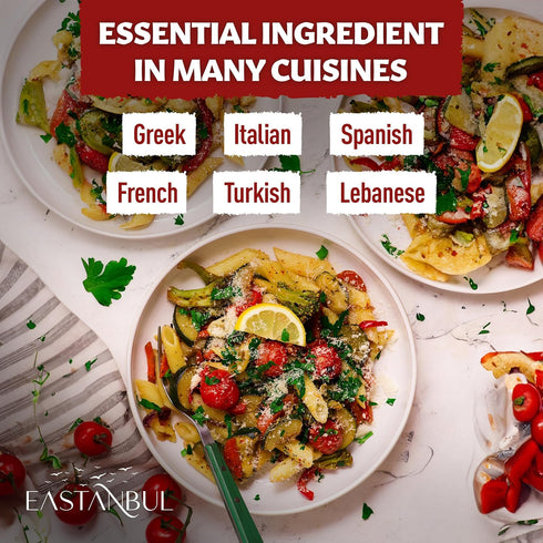 Eastanbul Mediterranean Spice Blend, 5.29oz Mediterranean Seasoning, Mediterranean Herb & Salt Blend, Mediterranean Spiced Sea Salt, Mediterranean...